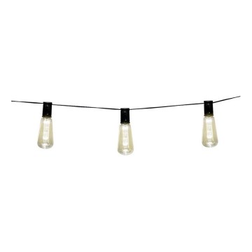 LED Solarlanternekæde 3,35 m 10xLED/1,2V 600 mAh