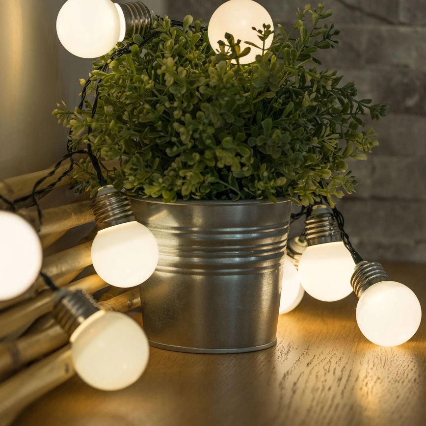 LED Solcelle dekorationskæde LED/1,2V 300 mAh 3,8 m IP44