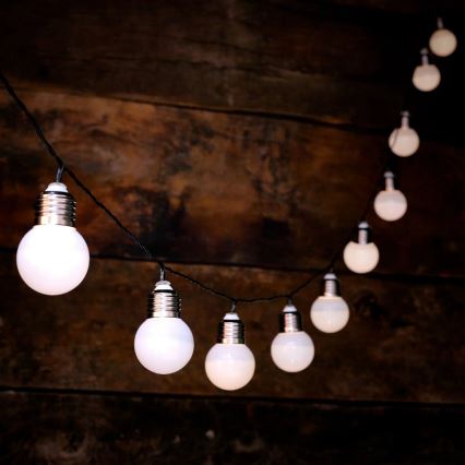 LED Solcelle dekorationskæde LED/1,2V 300 mAh 3,8 m IP44