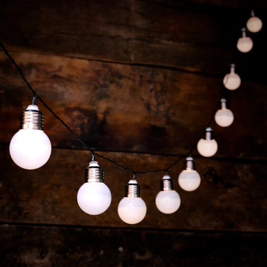 LED Solcelle dekorationskæde LED/1,2V 300 mAh 3,8 m IP44