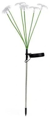 LED solcelle dekorationslampe med sensor 6xLED/1,2V 3000K 77 cm 600 mAh IP44