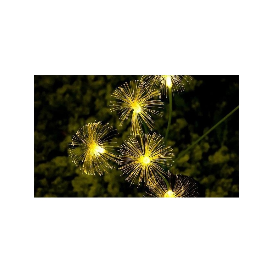 LED solcelle dekorationslampe med sensor 6xLED/1,2V 3000K 77 cm 600 mAh IP44