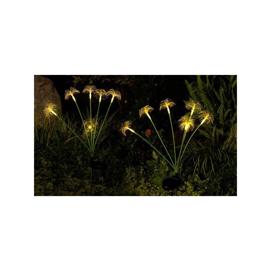 LED solcelle dekorationslampe med sensor 6xLED/1,2V 3000K 77 cm 600 mAh IP44