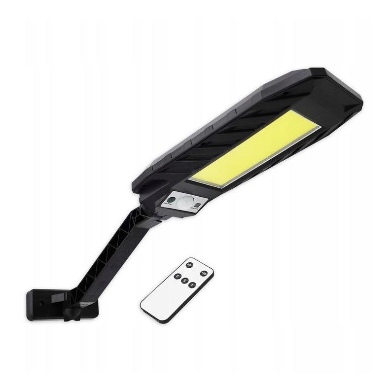 LED Solcelle gadelampe med sensor LED/2,5W/3,7V IP65 + fjernbetjening