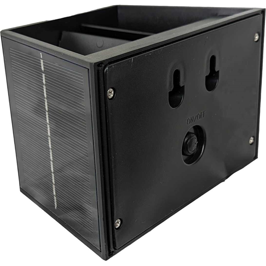 LED Solcelle væglampe CUBUS 2xLED/1,5W/3,7V 1500 mAh IP54