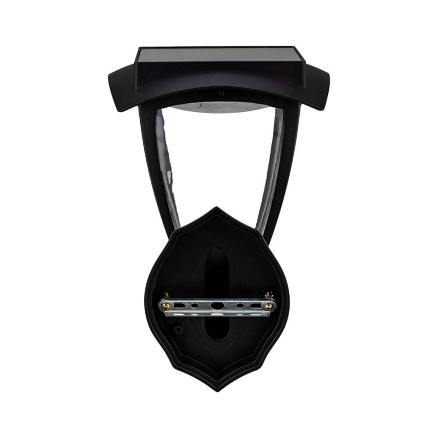 LED solcelle væglampe LED/2W/3,7V 3000/6000K IP65 2200 mAh sort