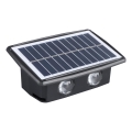 LED solcelle væglampe LED/3,7V IP44 1200 mAh