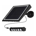 LED solcelle væglampe med bevægelses- og skumringssensor LED/8W/3,7V 4000 mAh 4000K IP65