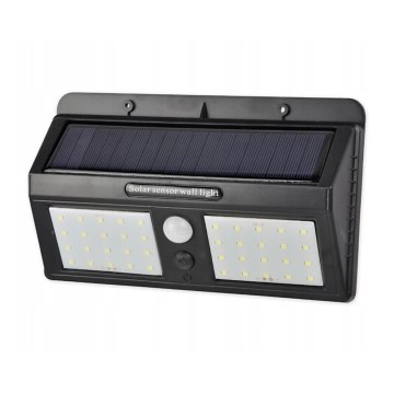 LED solcelle-væglampe med sensor LED/1,2W/3,7V 1200 mAh IP54