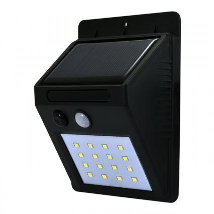 LED solcelle væglampe med sensor LED/2,2W/3,7V 2200 mAh IP44