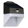 LED solcelle væglampe med sensor LED/2W/3,7V 4000K IP65 1200 mAh