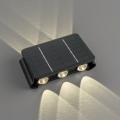 LED solcelle væglampe med sensor LED/2W/5V IP54 1300 mAh