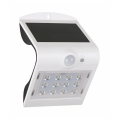 LED solcelle væglampe med sensor LED/2W IP65
