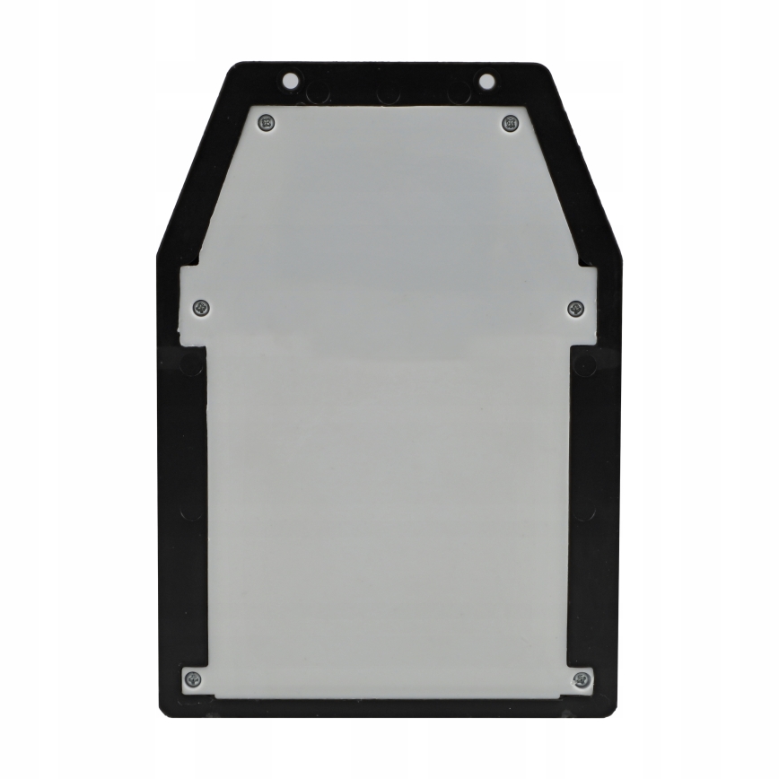 LED solcelle-væglampe med sensor LED/3,7 V 600 mAh IP44 sort