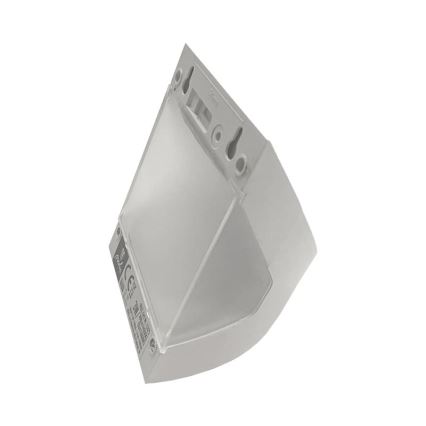 LED solcelledrevet væglampe med sensor LED/3W/3,7V 3000/4000K 1200 mAh IP54 hvid