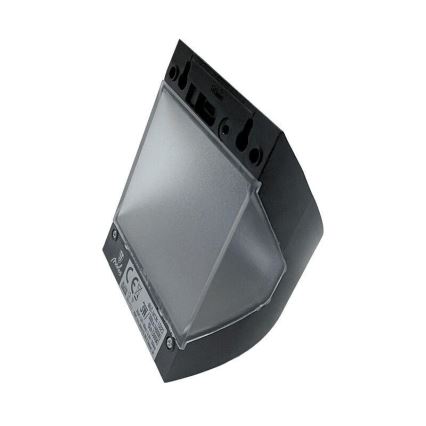 LED solcelle-væglampe med sensor LED/3W/3,7V 3000/4000K 1200 mAh IP54 sort