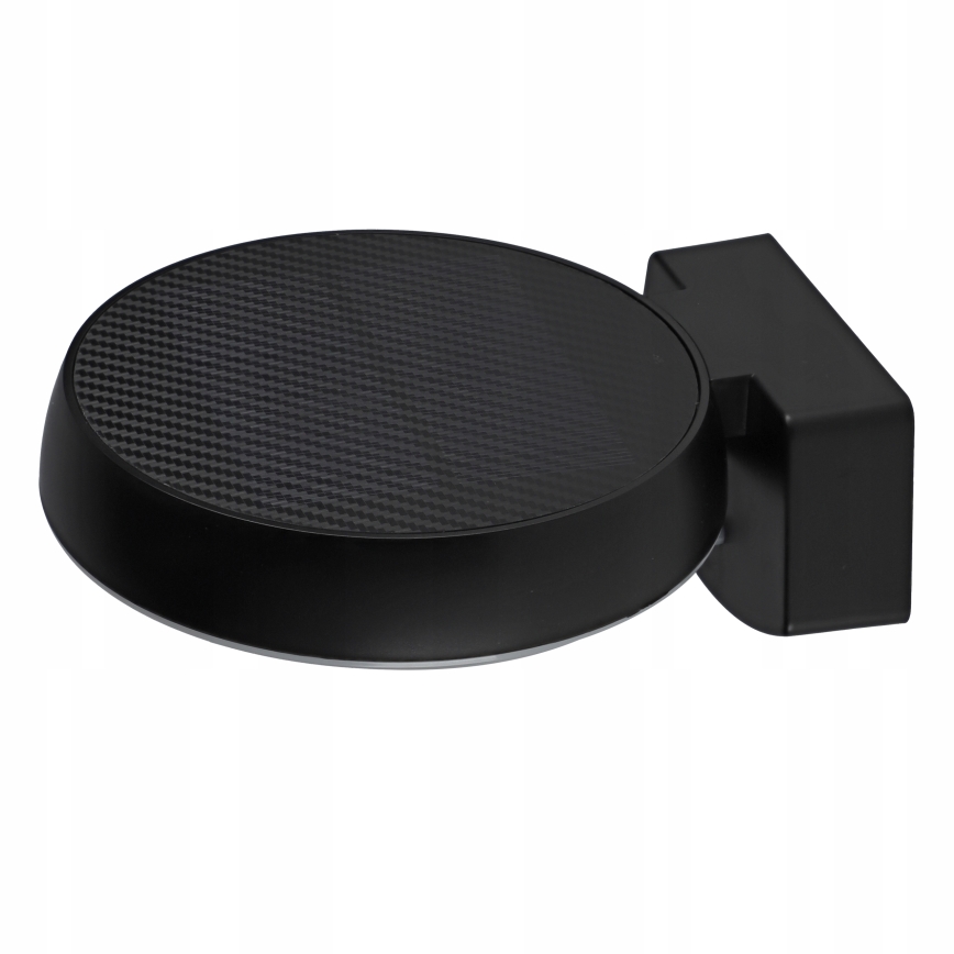 LED dæmpbar solcelle-væglampe med sensor LED/3W/3,7V 1800 mAh IP54 sort