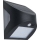 LED solcelle-væglampe med sensor LED/3W/3,7V 3000/4000K 1200 mAh IP54 sort