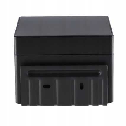 LED solcelle-væglampe med sensor LED/5W/3,7V 2000 mAh IP44 sort
