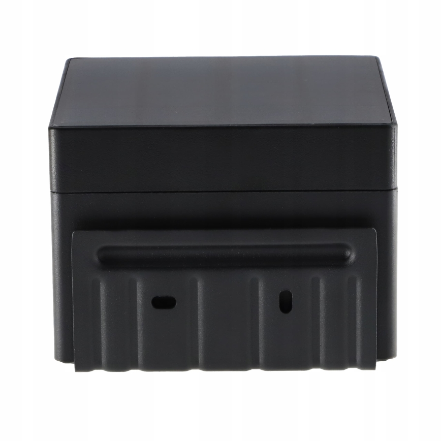 LED solcelle-væglampe med sensor LED/5W/3,7V 2000 mAh IP44 sort