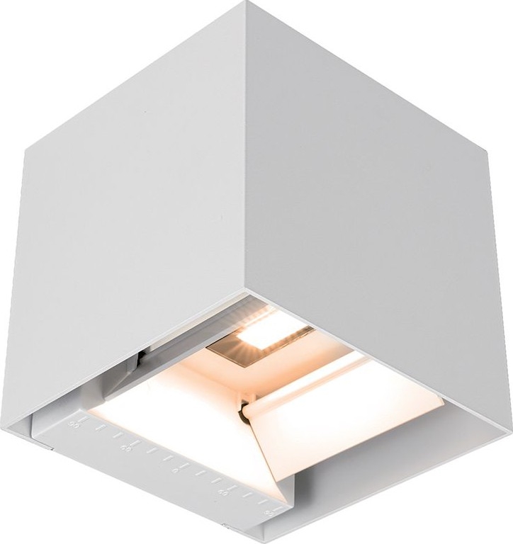 LED solcelle væglampe med sensor LED/9W/5V 3000/4000/5000K IP65 2600 mAh hvid