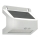 LED solcelle-væglampe med sensor SOLTO LED/6W/3,7V 4000K IP54 2400 mAh hvid