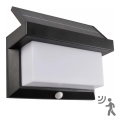 LED solcelle væglampe med sensor TONY LED/3,7V 1800 mAh IP44