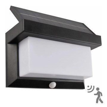 LED solcelle væglampe med sensor TONY LED/3,7V 1800 mAh IP44