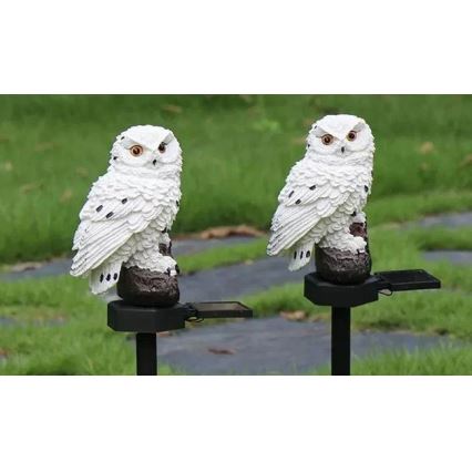 LED solcelledrevet dekorationslampe med sensor 6xLED/1,2V 3000K 40 cm 600 mAh IP44