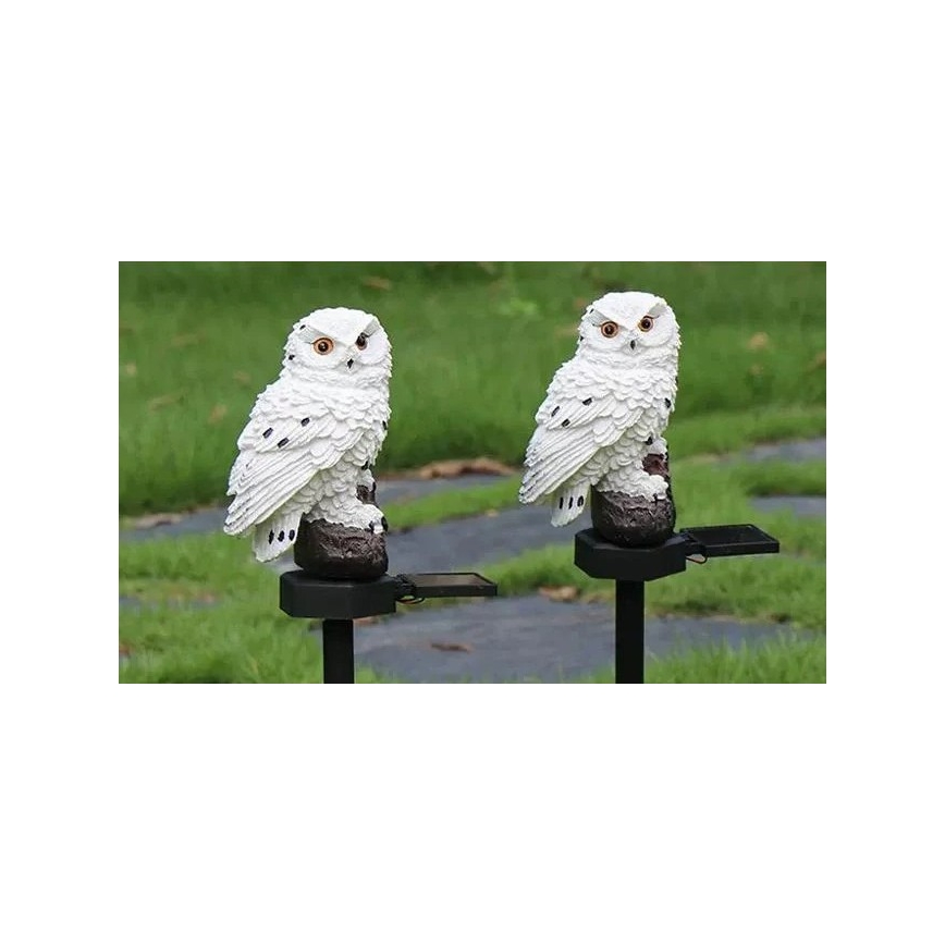 LED solcelledrevet dekorationslampe med sensor 6xLED/1,2V 3000K 40 cm 600 mAh IP44