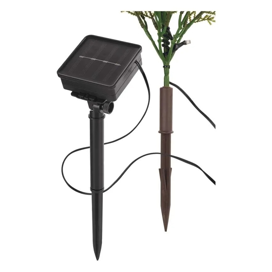 LED solcelledrevet dekorationslys 50xLED/3W/1,2V 600 mAh IP44
