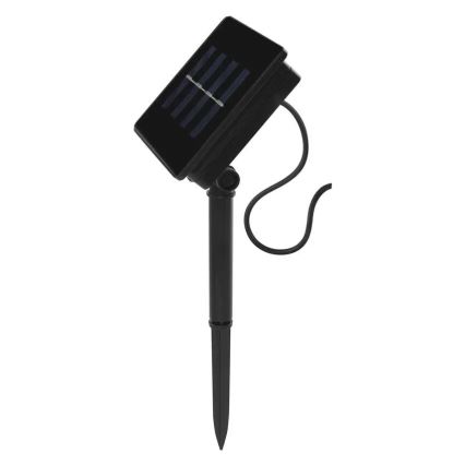 LED solcelledrevet dekorationslyskæde 10xLED/0,6W/1,2V 4,5m IP44 800 mAh