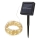 LED solcelledrevet dekorationslyskæde LED/3,7V 800 mAh 22 m