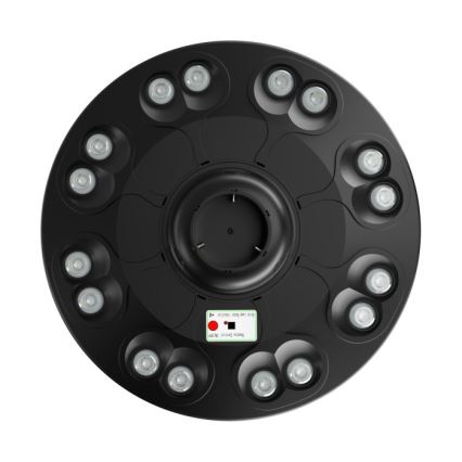 LED-solcelledrevet gadelampe med sensor LUVIA LED/15W/3,2V 6500K IP54 5400 mAh + fjernbetjening