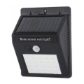 LED solcelledrevet væglampe med sensor LED/0,55W/3,7V 1200 mAh IP65