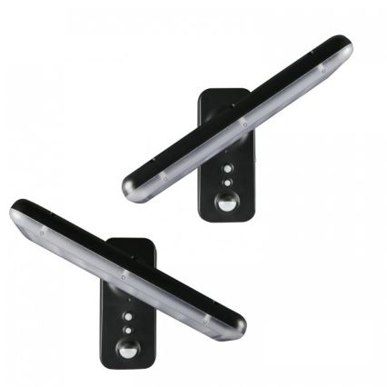 LED solcelle-væglampe med sensor PHOENIX LED/15W/3,2V 3000/4000K IP65 6000 mAh
