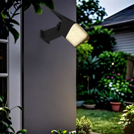 LED solcellelampe 2-i-1 LED/1,3W/3,7V 3000/4000/6400K IP65 1200 mAh