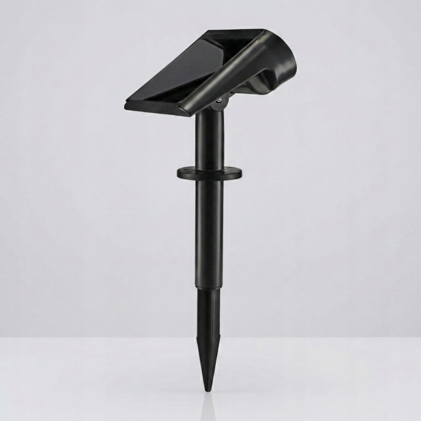 LED solcellelampe 2 i 1 LED/3,7 V 1200 mAh IP54 sort