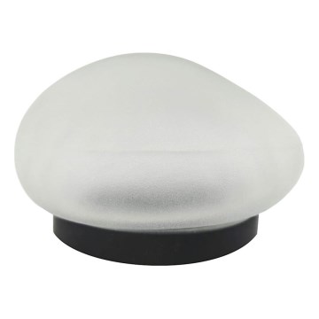 LED solcellelampe 2 x LED/1,2 V 300 mAh IP44 sort/hvid