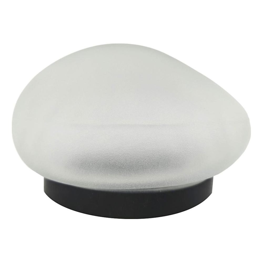 LED solcellelampe 2 x LED/1,2 V 300 mAh IP44 sort/hvid