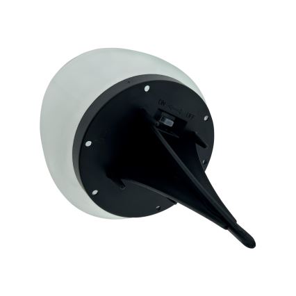 LED solcellelampe 2 x LED/1,2 V 300 mAh IP44 sort/hvid