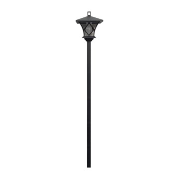 LED solcellelampe 3-i-1 LED/1,2V IP44 sort