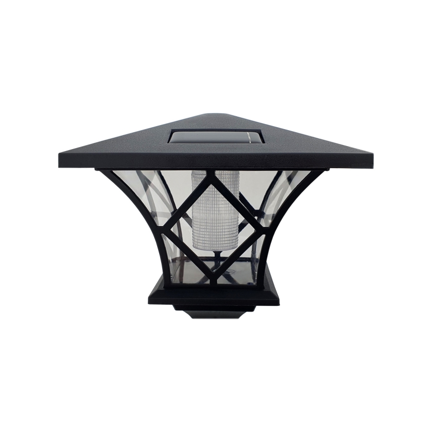 LED solcellelampe 3-i-1 LED/1,2V IP44 sort