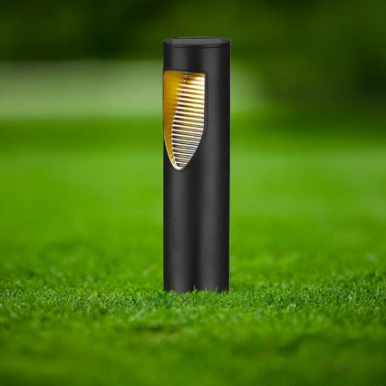 LED solcellelampe ADDIS LED/1,2V 600 mAh IP44 sort