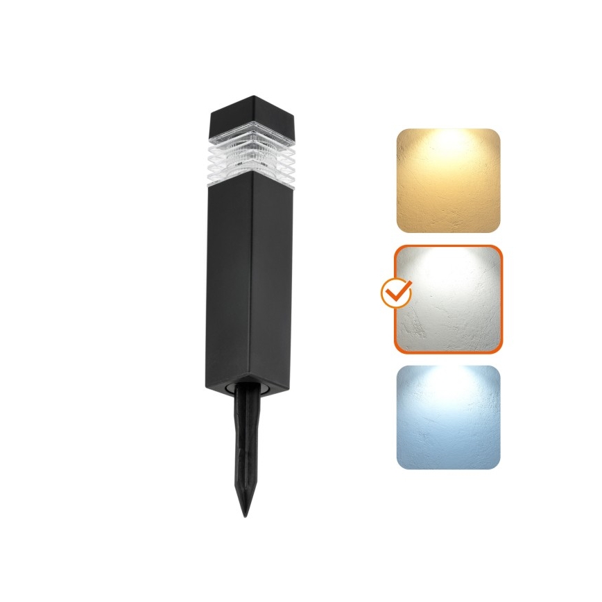 LED Solcellelampe AURORA LED/1xAAA 4000K IP44 100 mAh