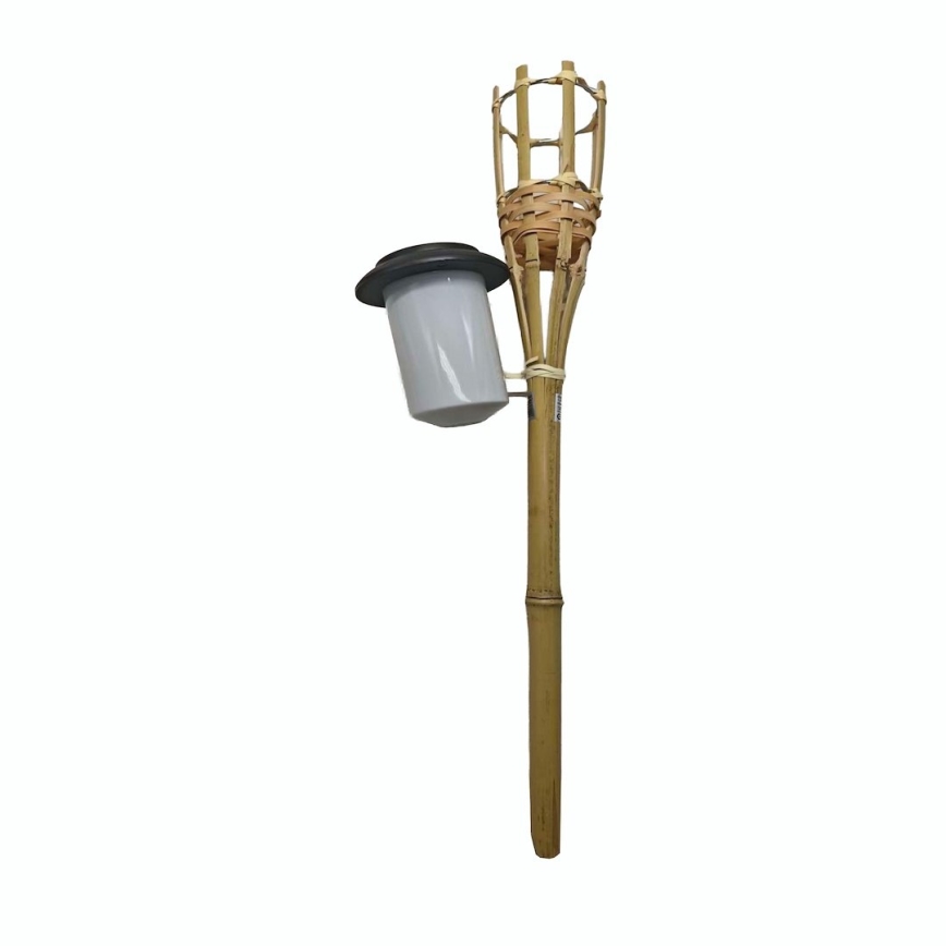 LED-solcellelampe BAMBOO LED/1,2 V 150 mAh 1800 K 56 cm IP44 beige