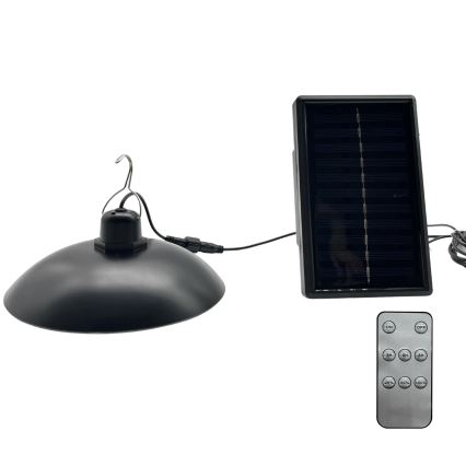 LED solcellelampe CELINA LED/1,8W/3,7V 2400 mAh IP44 + fjernbetjening