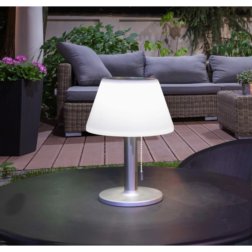 LED solcellelampe dæmpvar VIOLA LED/3,7V 1200 mAh IP44