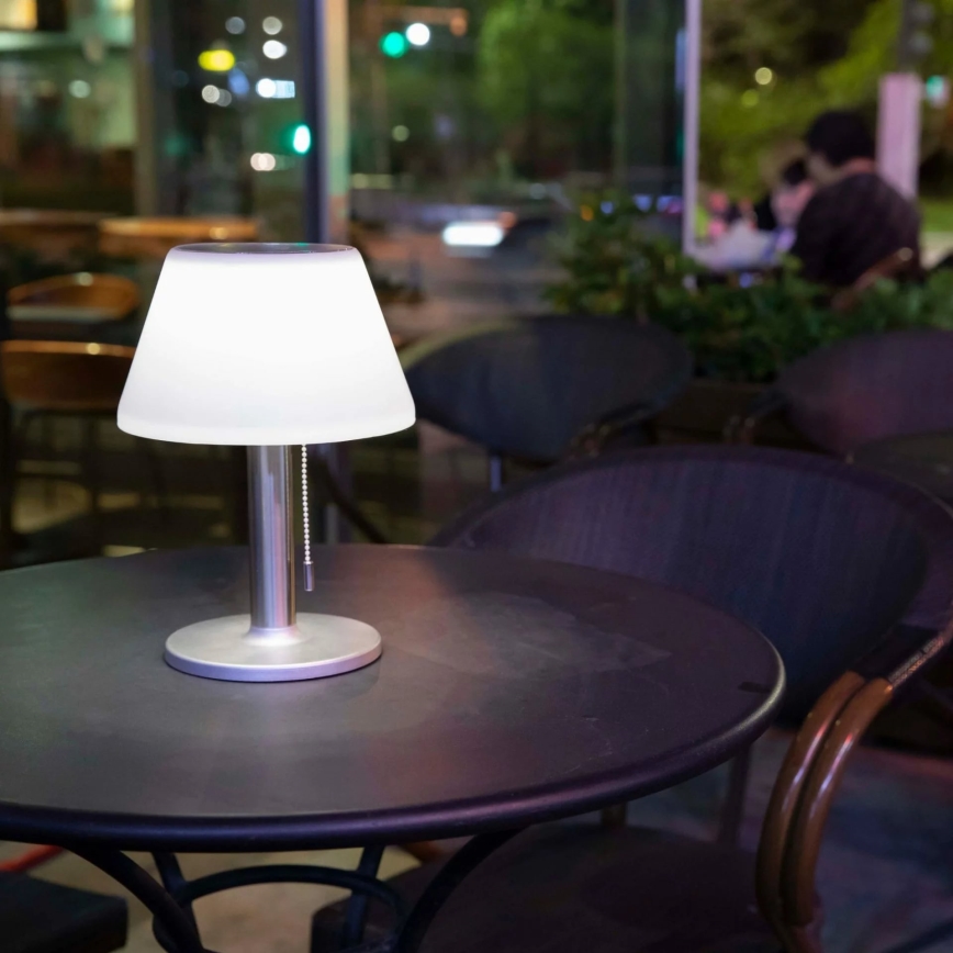 LED solcellelampe dæmpvar VIOLA LED/3,7V 1200 mAh IP44