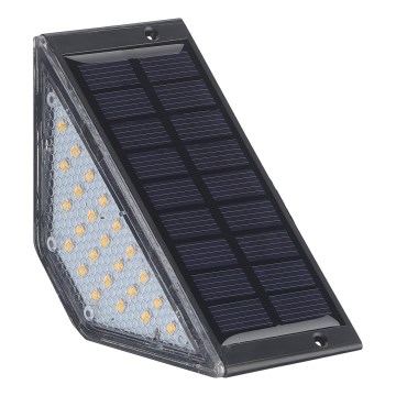 LED solcellelampe ELI LED/4,5W/3,7V 500 mAh IP44 sort